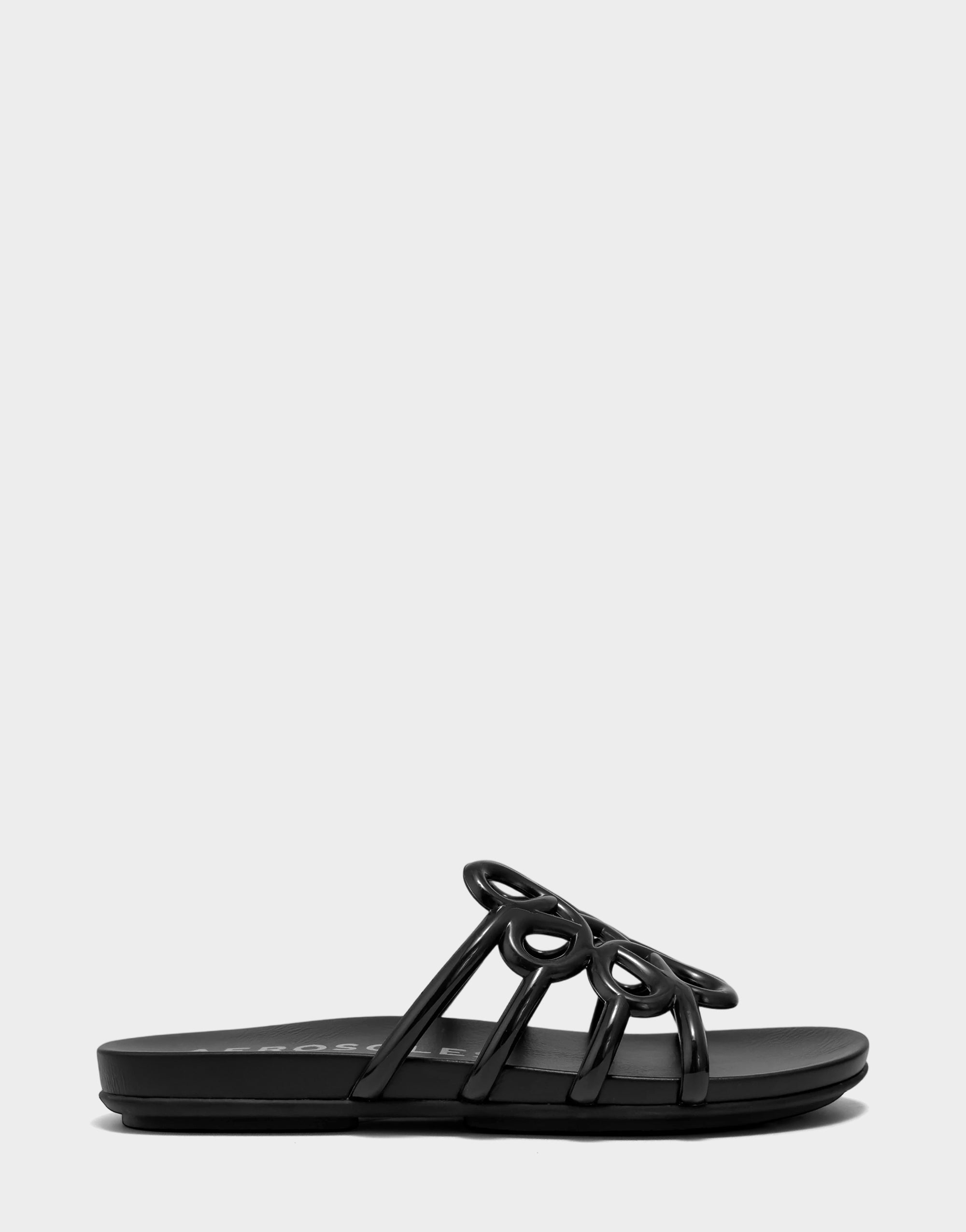 Women's Flat Sandal in Apricot Transluscent Tpu – Aerosoles