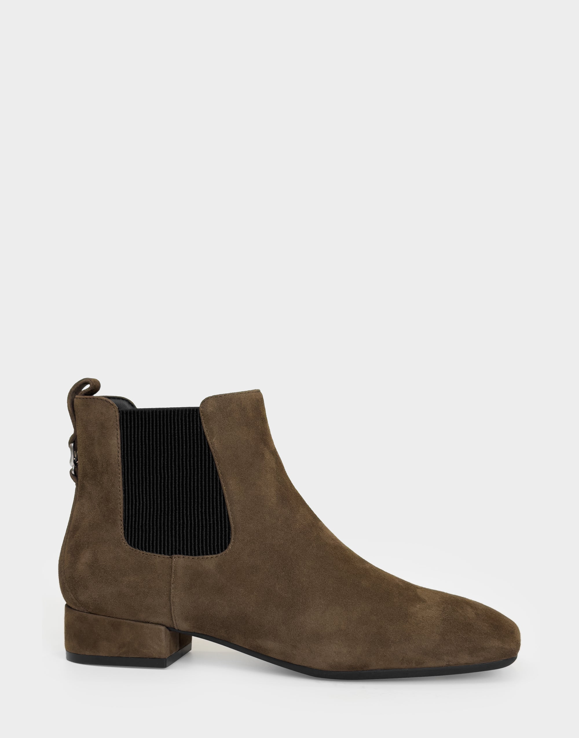 Women's Low Block Heel Bootie in Mocha Suede – Aerosoles