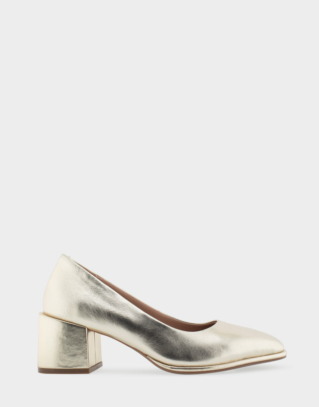 Aerosoles Women's Alae Pump Mid Heel, Gold, 7M, Leather Aerosoles Women's Alae Pump Mid Heel, Gold, 7M, Leather