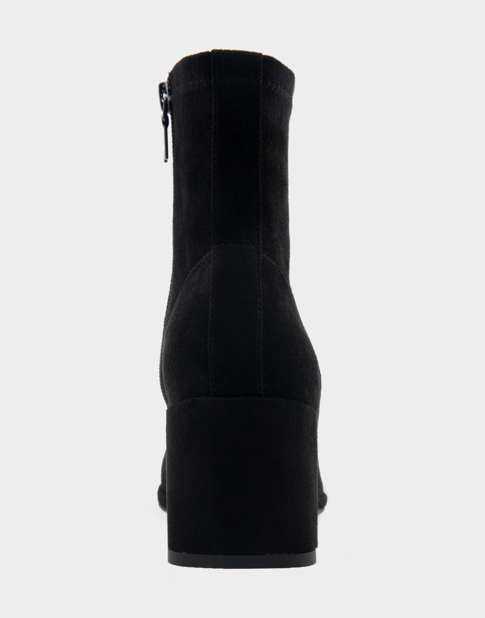 Women's Wedge Heel Ankle Boot in Black