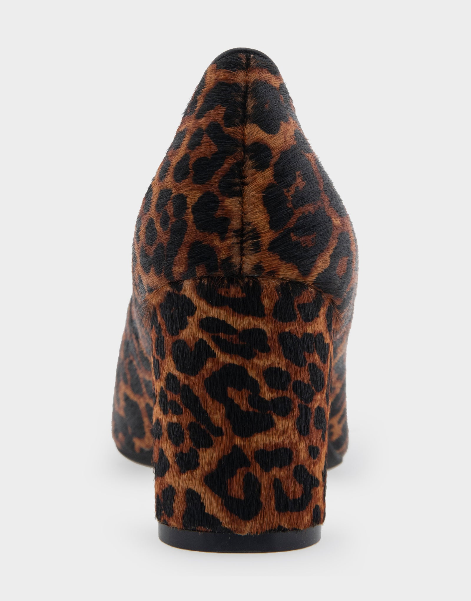Animal print shoes block heel Clearance