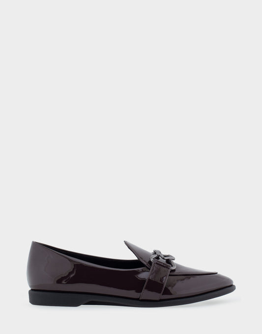 Women's Ornamented Loafer in Brown