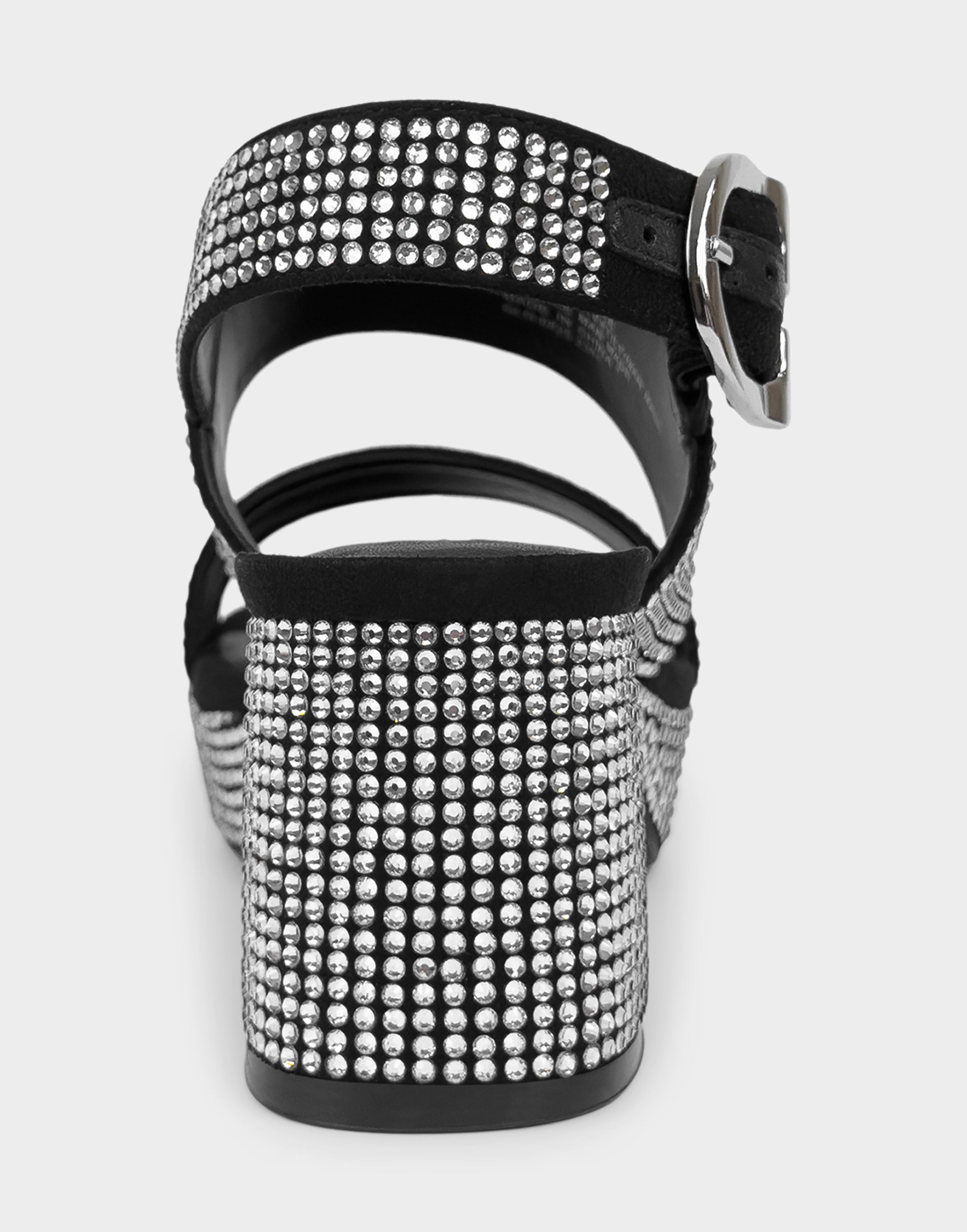 Women's Platform Sandal in Crystal Faux Suede – Aerosoles