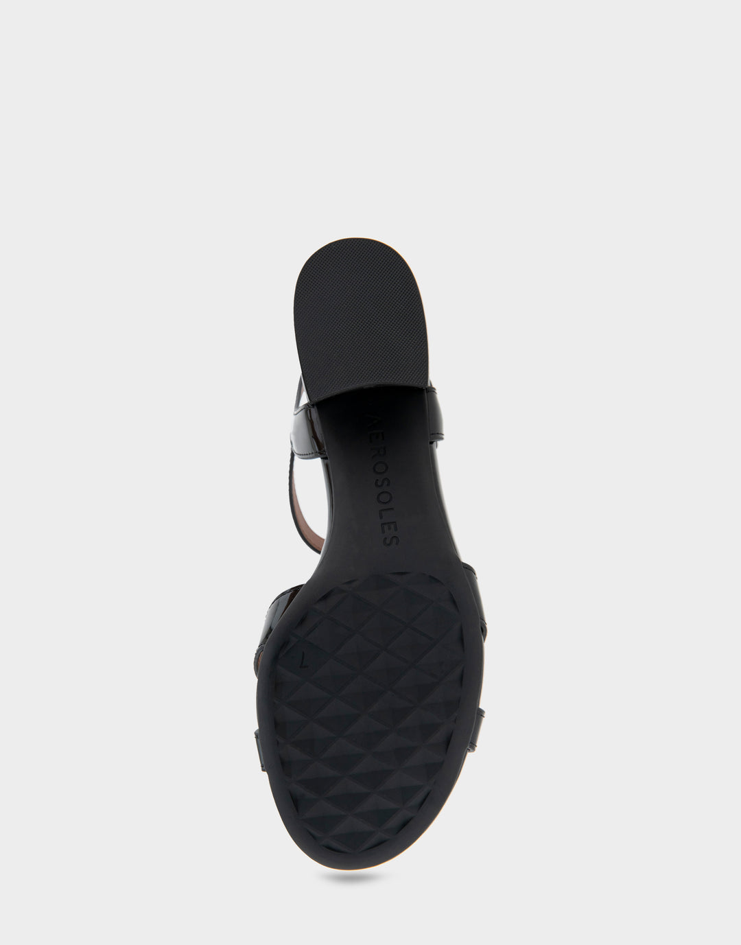 Aerosoles Cinzia Women's Block-Heeled Sandals, Size: 7 Wide, Black Patent Aerosoles Cinzia Women's Block-Heeled Sandals, Size: 7 Wide, Black Patent