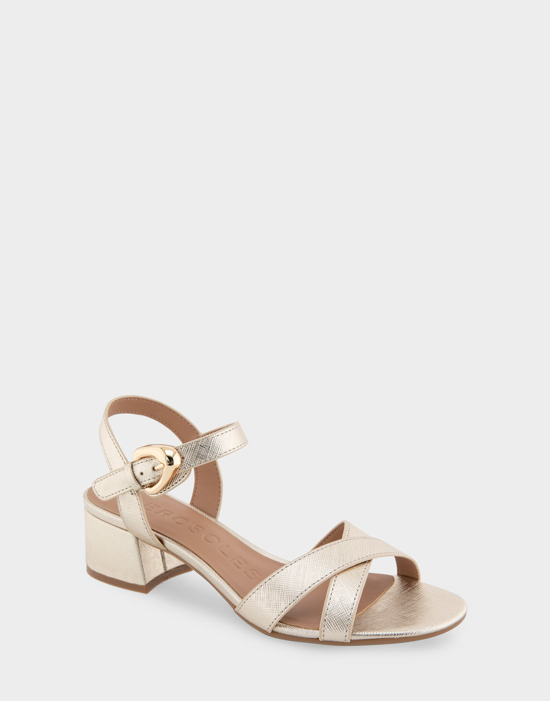 gold dress sandals Women's Metallic Strappy & Heels Bold design meets sculptural elegance in the PETER Sandals in Gold Speccio On 34th Women's Dhurata Flower