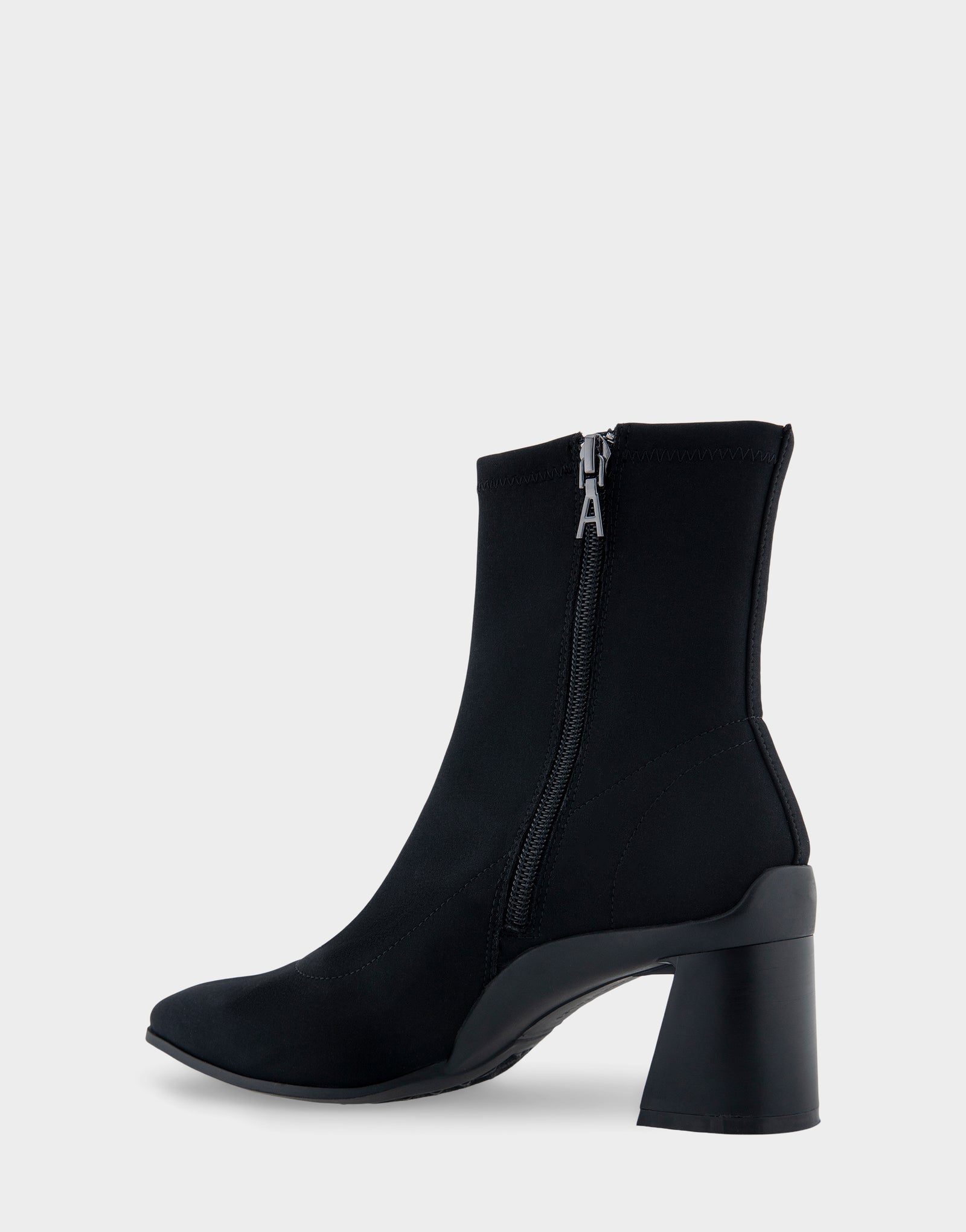 Women's Heeled Ankle Boot in Black