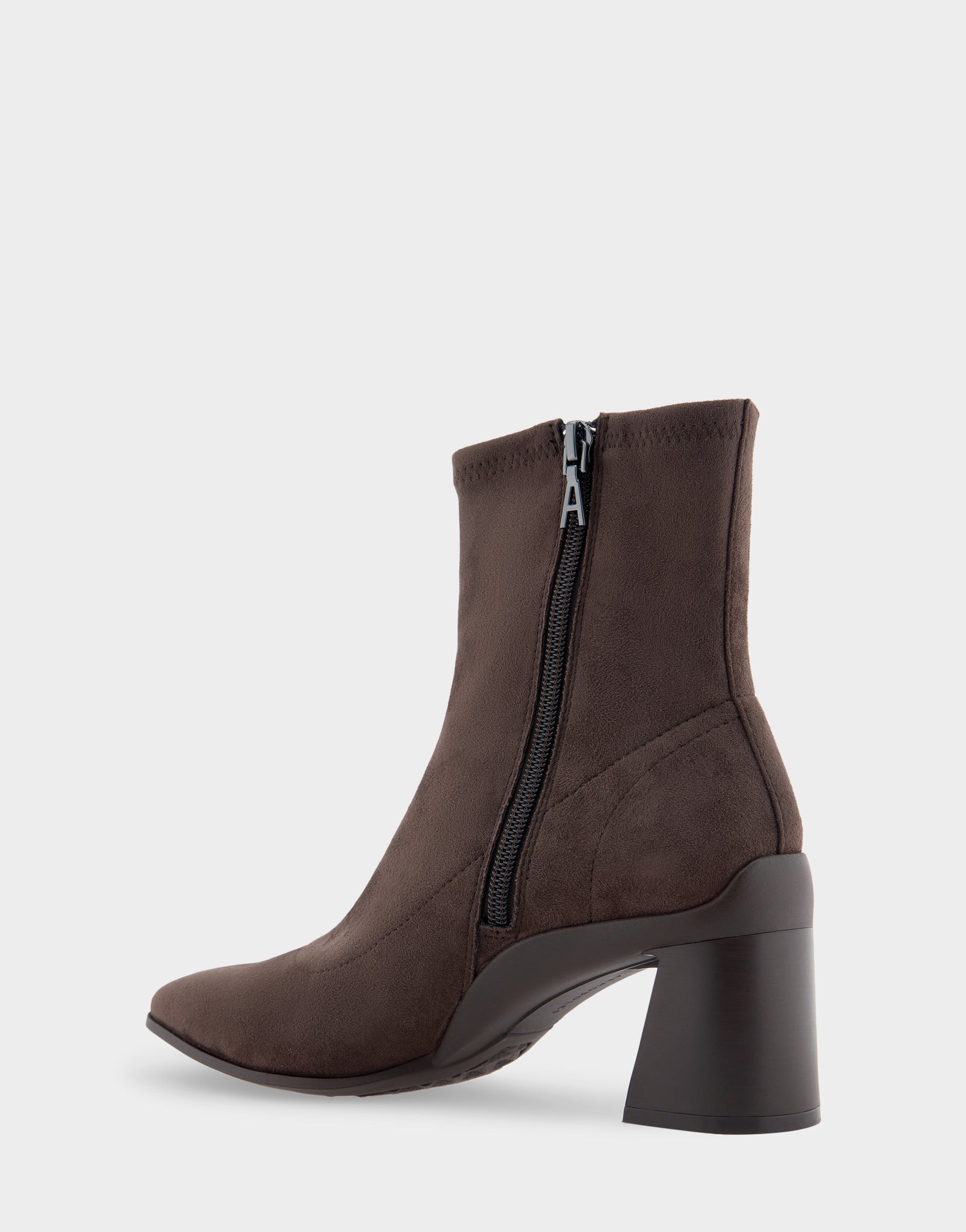Women's Heeled Ankle Boot in Brown
