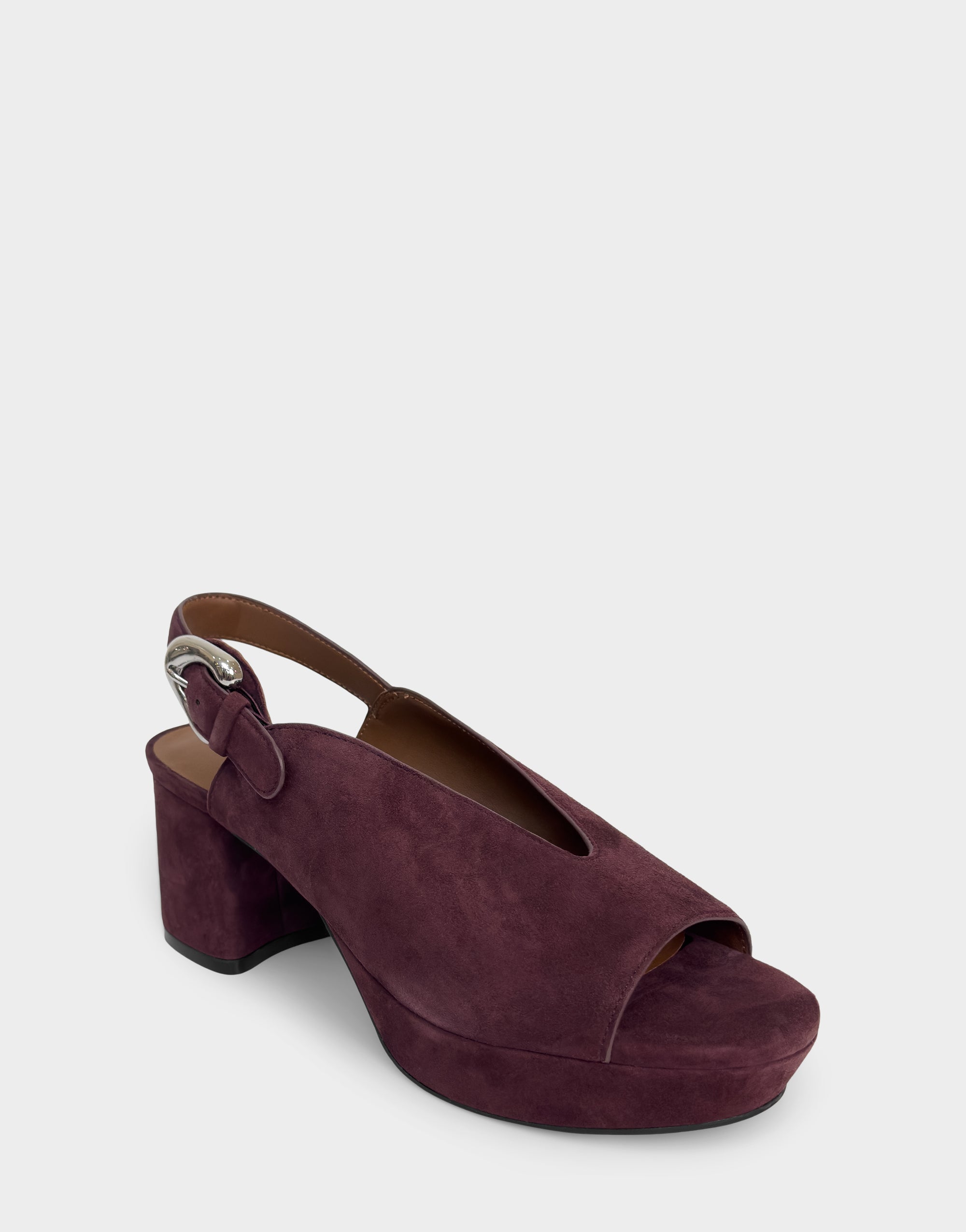 Women's Platform Sandal in Fig Suede – Aerosoles