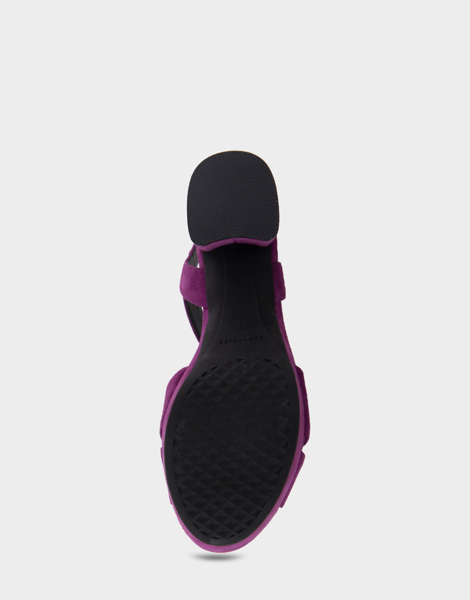 Women's Platform Sandal in Purple