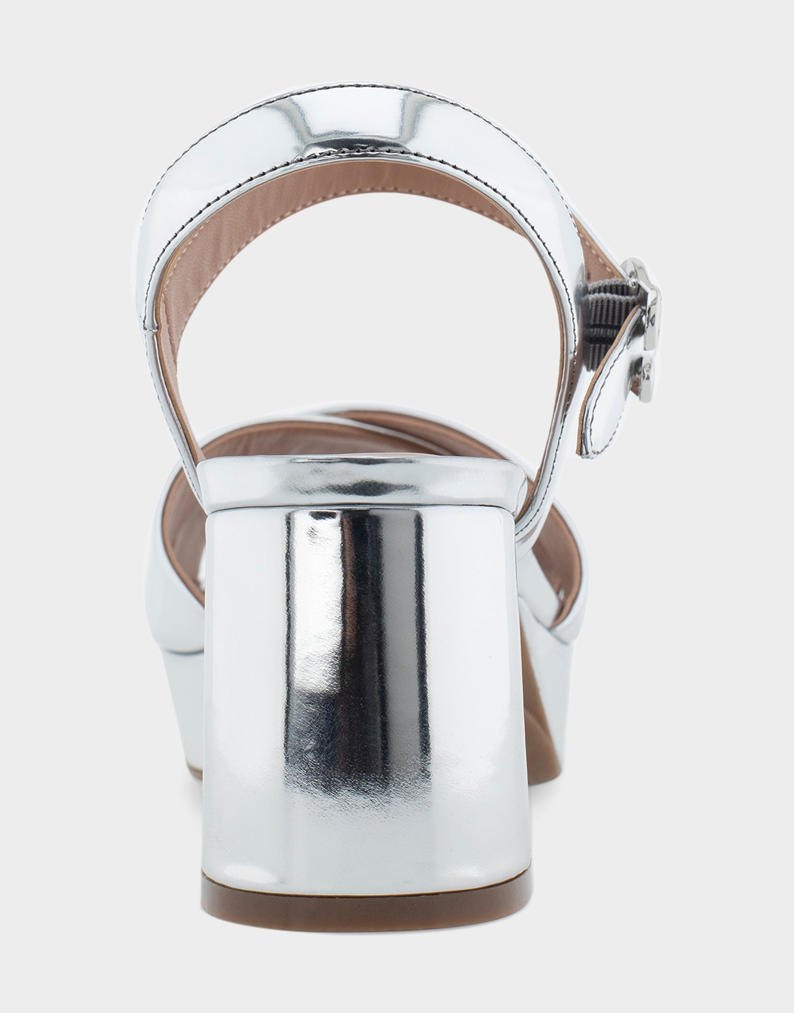 Women's Platform Sandal in Silver