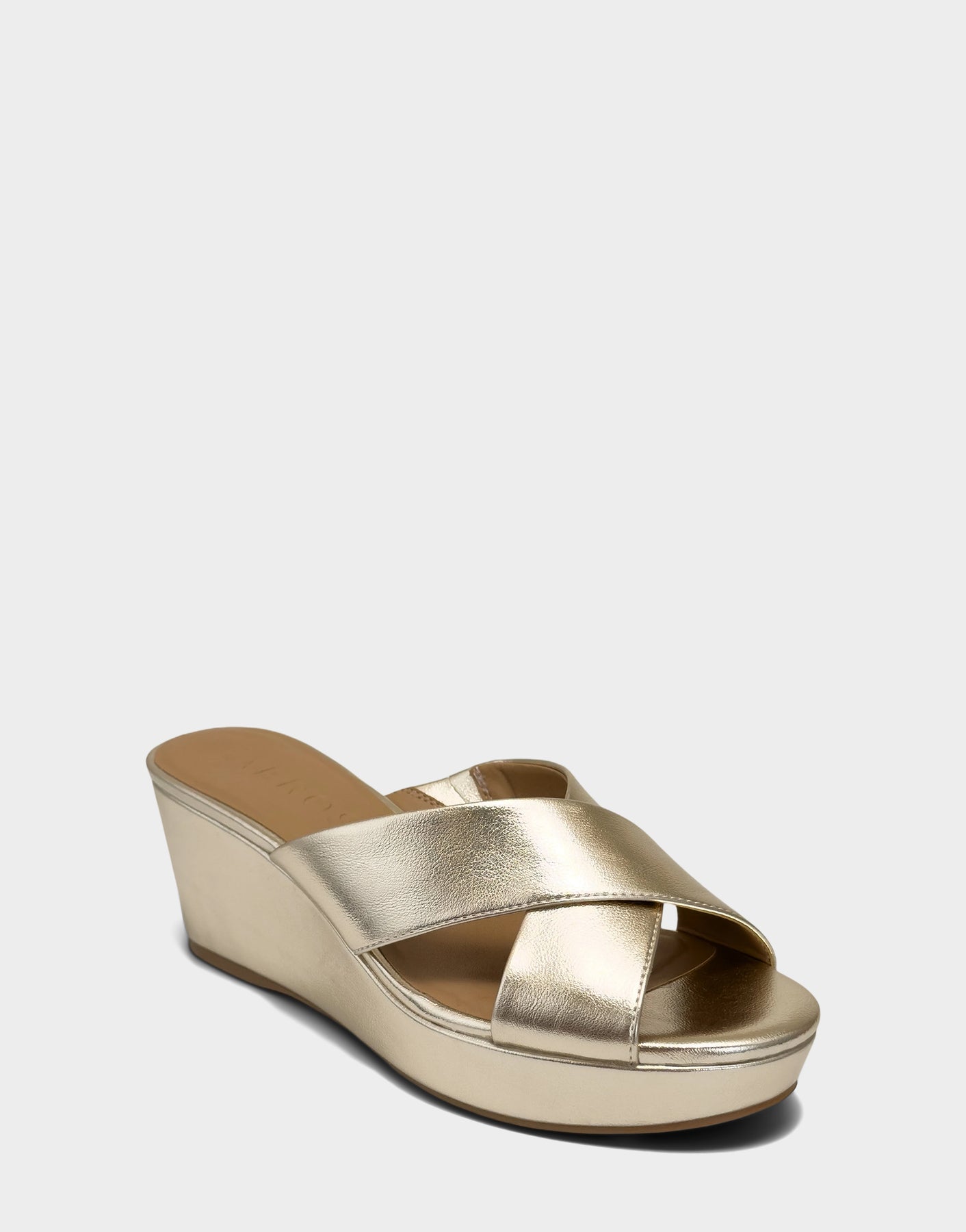 Aerosoles Cruis Wedge Sandal | Women's | Gold Metallic | Size 12 | Sandals Aerosoles Cruis Wedge Sandal | Women's | Gold Metallic | Size 12 | Sandals