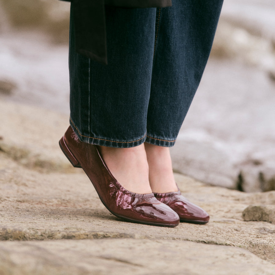 comfort in every design. Comfort is never an afterthought, it's the foundation. Lightweight materials, flexible outsoles, and refined silhouettes are designed for effortless movement. Each style is thoughtfully crafted so that comfort and elegance go hand in hand. 