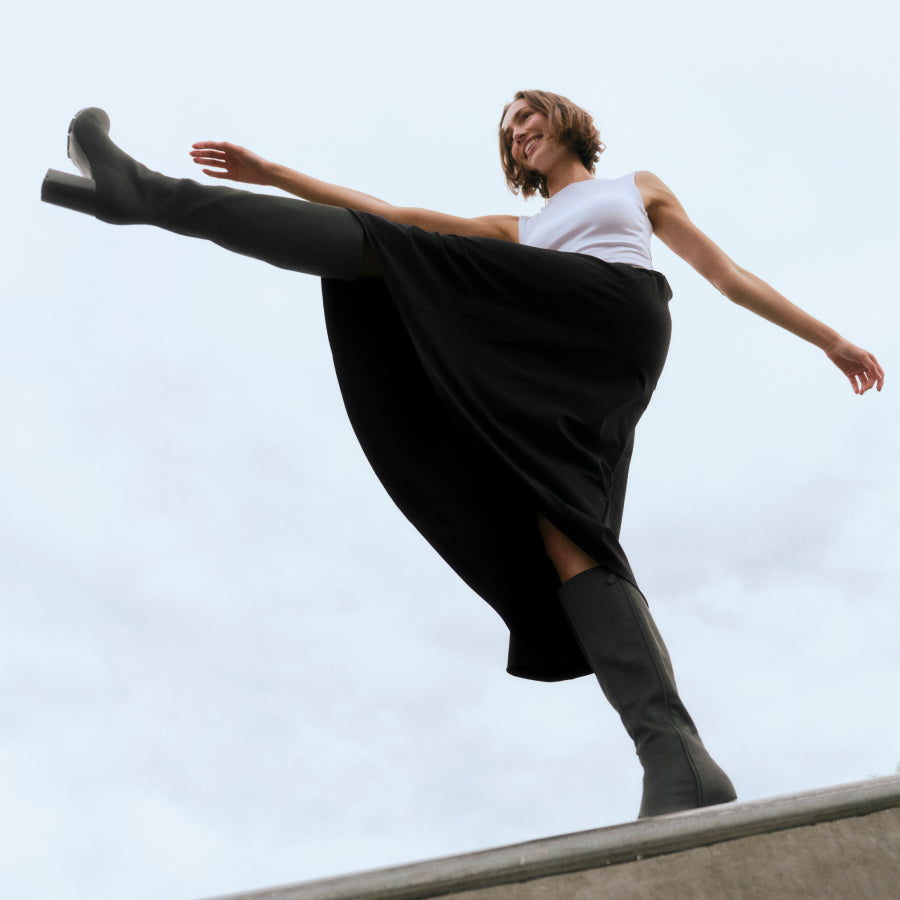 confidence in motion. Since 1987, we've believed comfort is what gives style its confidence. Our shoes are crafted with care, science, and intention and envelope you in softness and support, so you can move freely through every moment of your day, beautifully. 