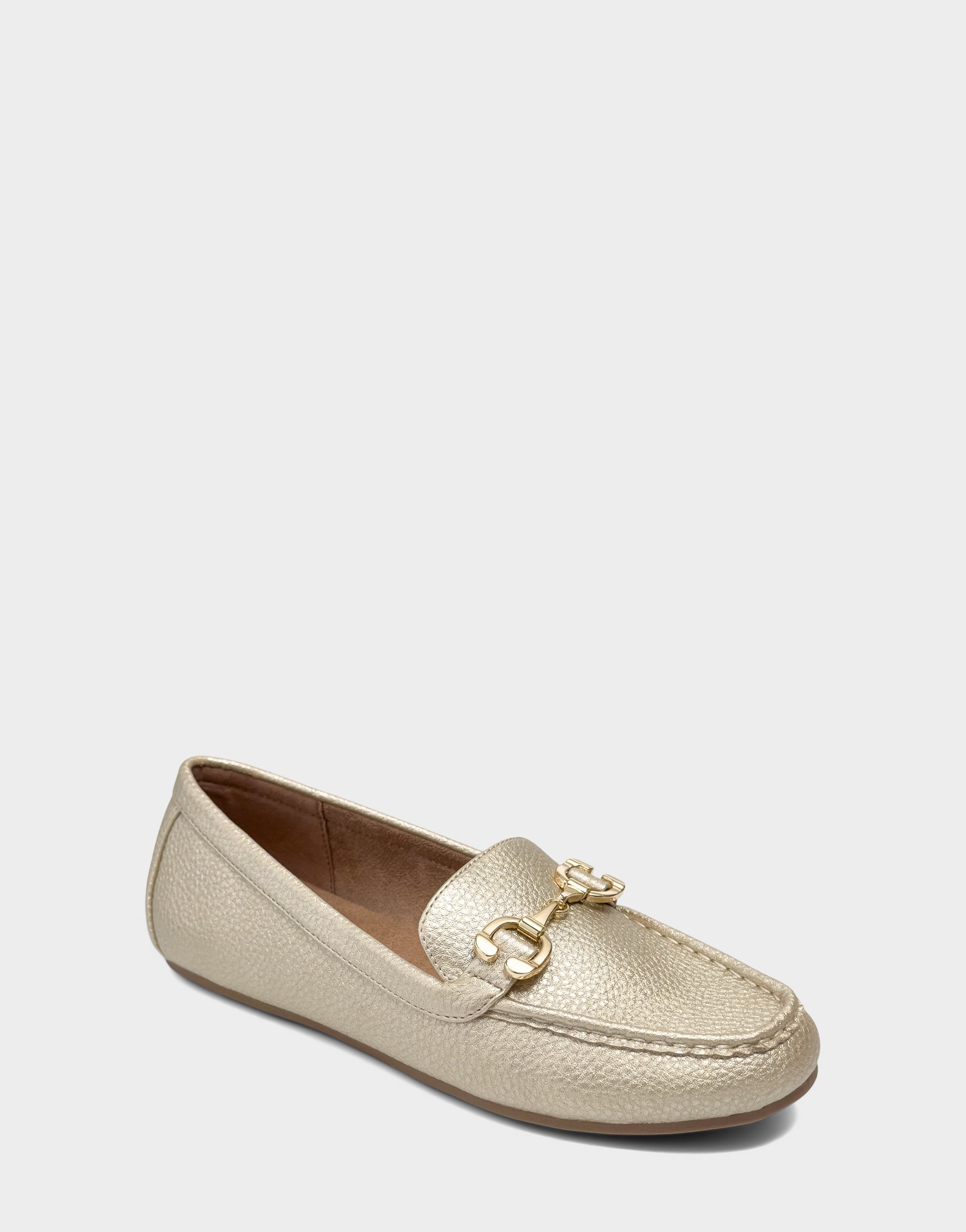 Women's Casual Loafer in Soft Gold Metallic – Aerosoles