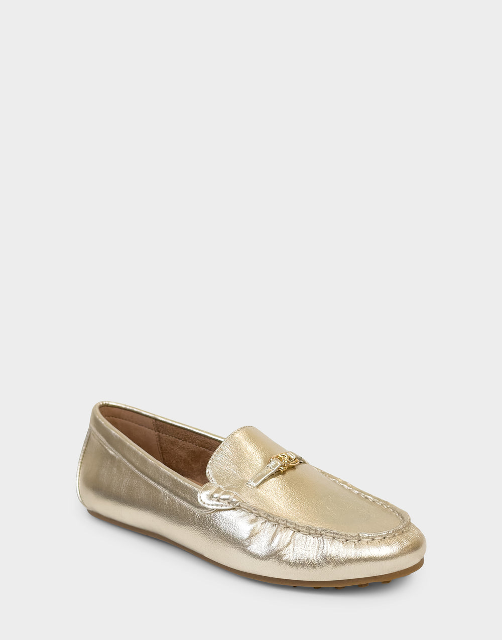 Aerosoles Drita Women's Driver Flat in Soft Gold Faux Leather, Size: 8.5, Medium Width Aerosoles Drita Women's Driver Flat in Soft Gold Faux Leather, Size: 8.5, Medium Width