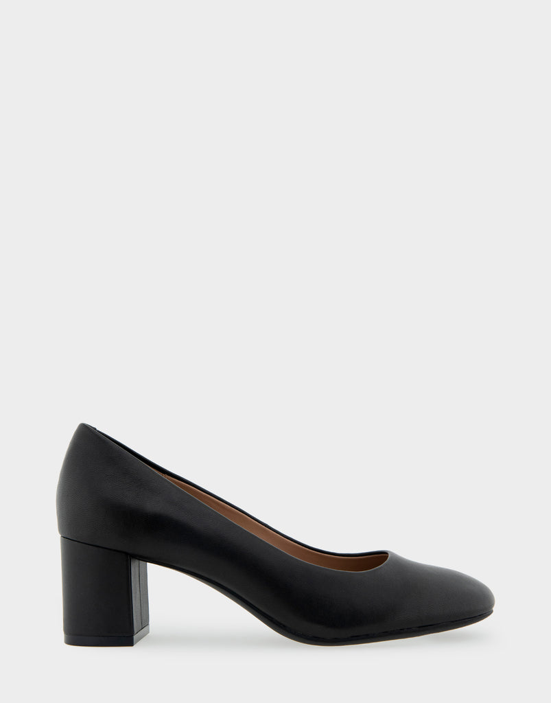 womens black dress pumps Aerosoles Ebel Pump | Women's | Leather | Size 6.5 Style_Short Dresses these slip Sir The Label Marcelle Color:Slate_Blue