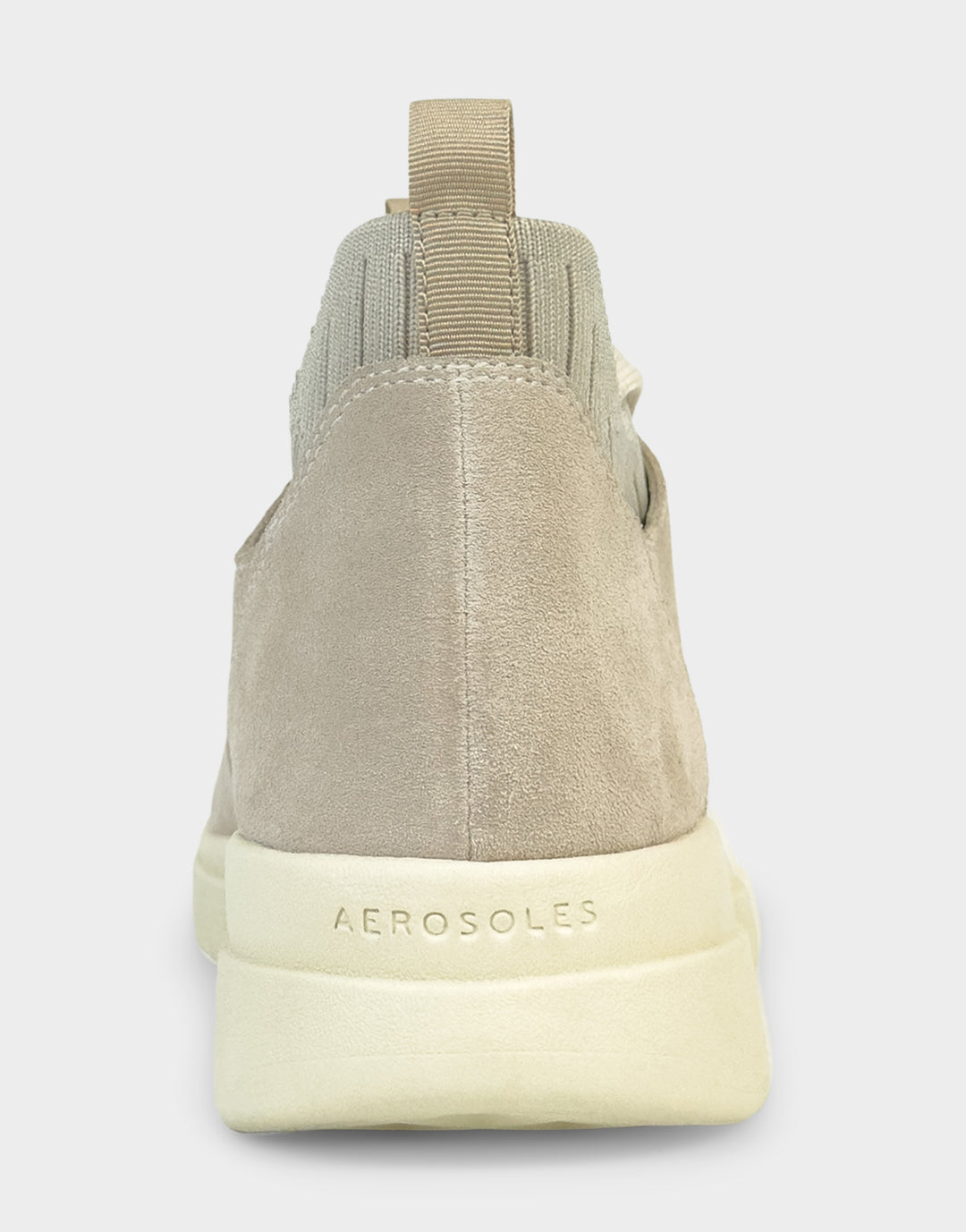 Women's Lace Up Sneaker in Stone Suede – Aerosoles