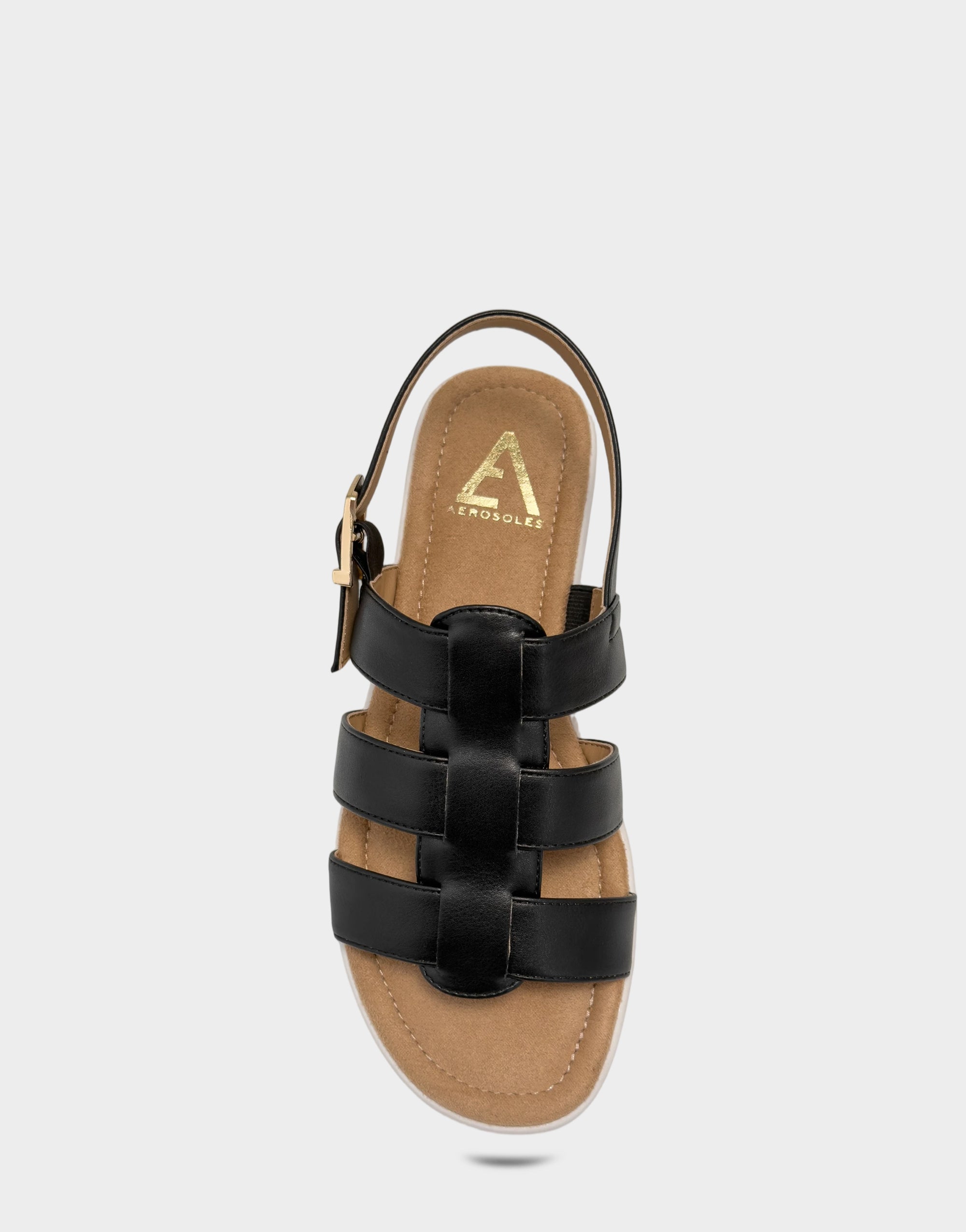 Women's Fisherman Sandal in Black – Aerosoles