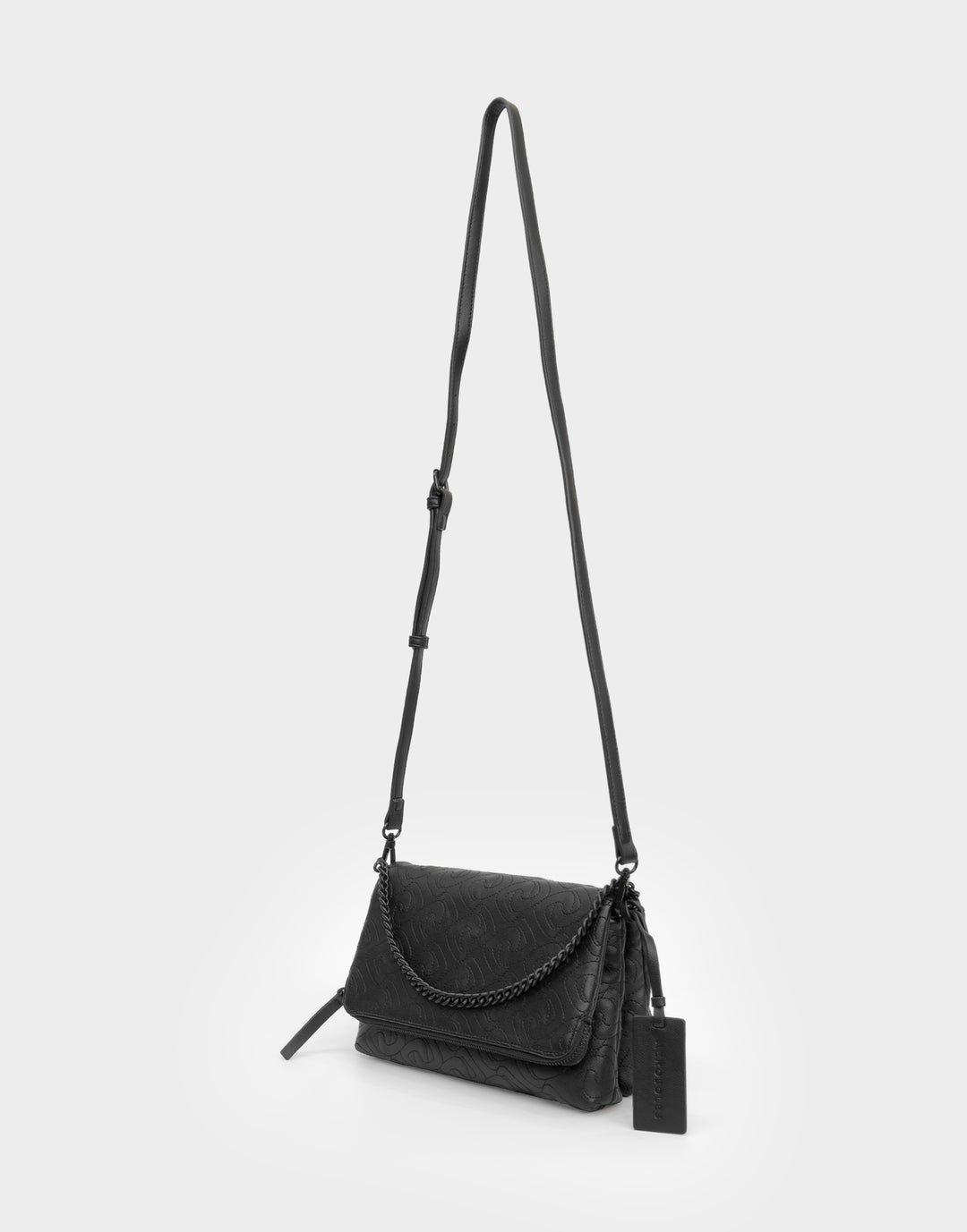 Joni East/West Quilted Flap Crossbody Bag