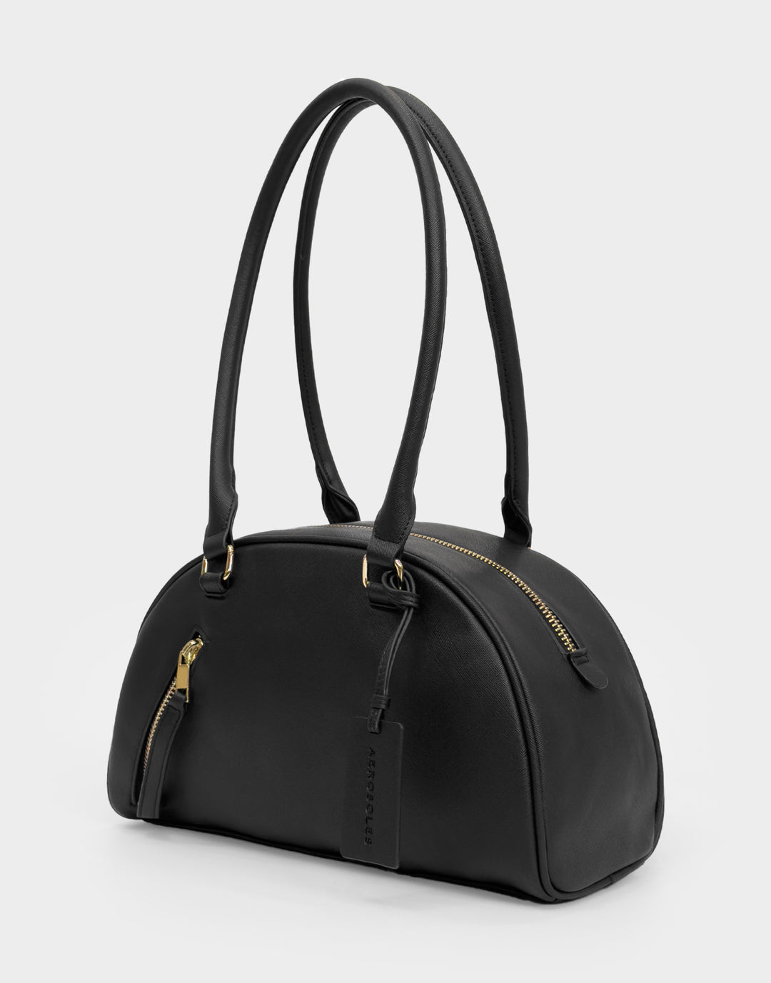 Tate Saffiano Satchel Bag