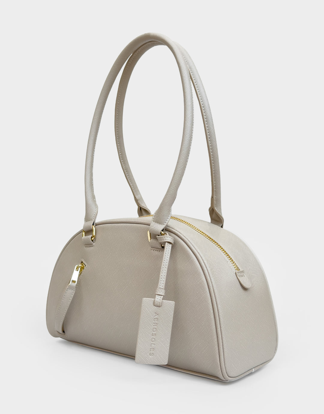 Tate Saffiano Satchel Bag