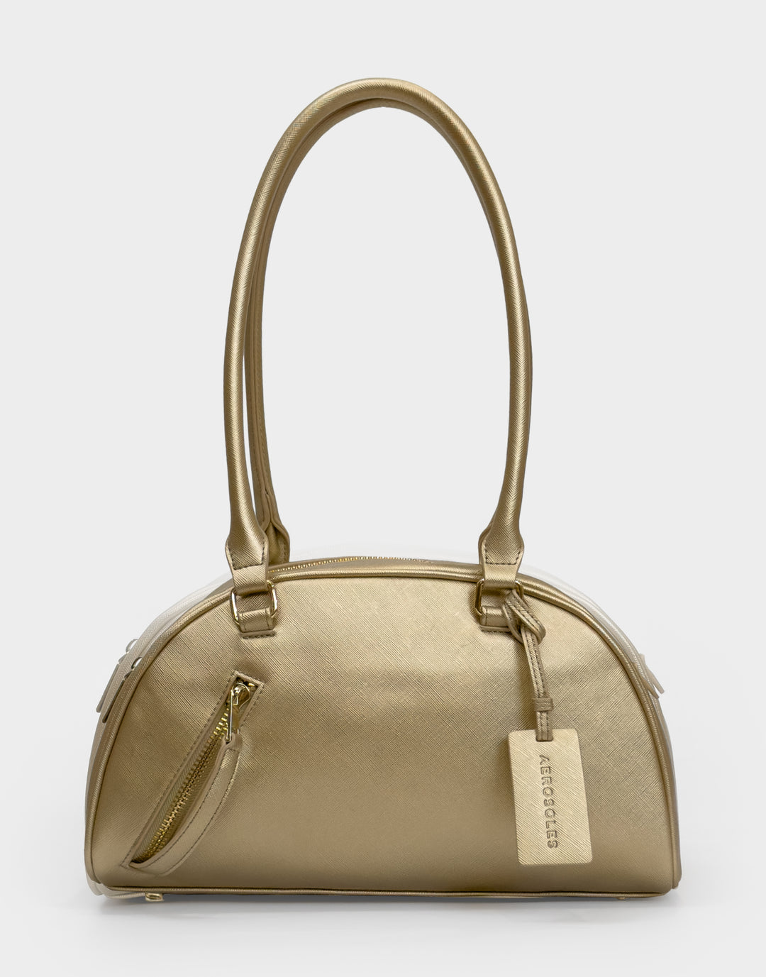 Tate Saffiano Satchel Bag