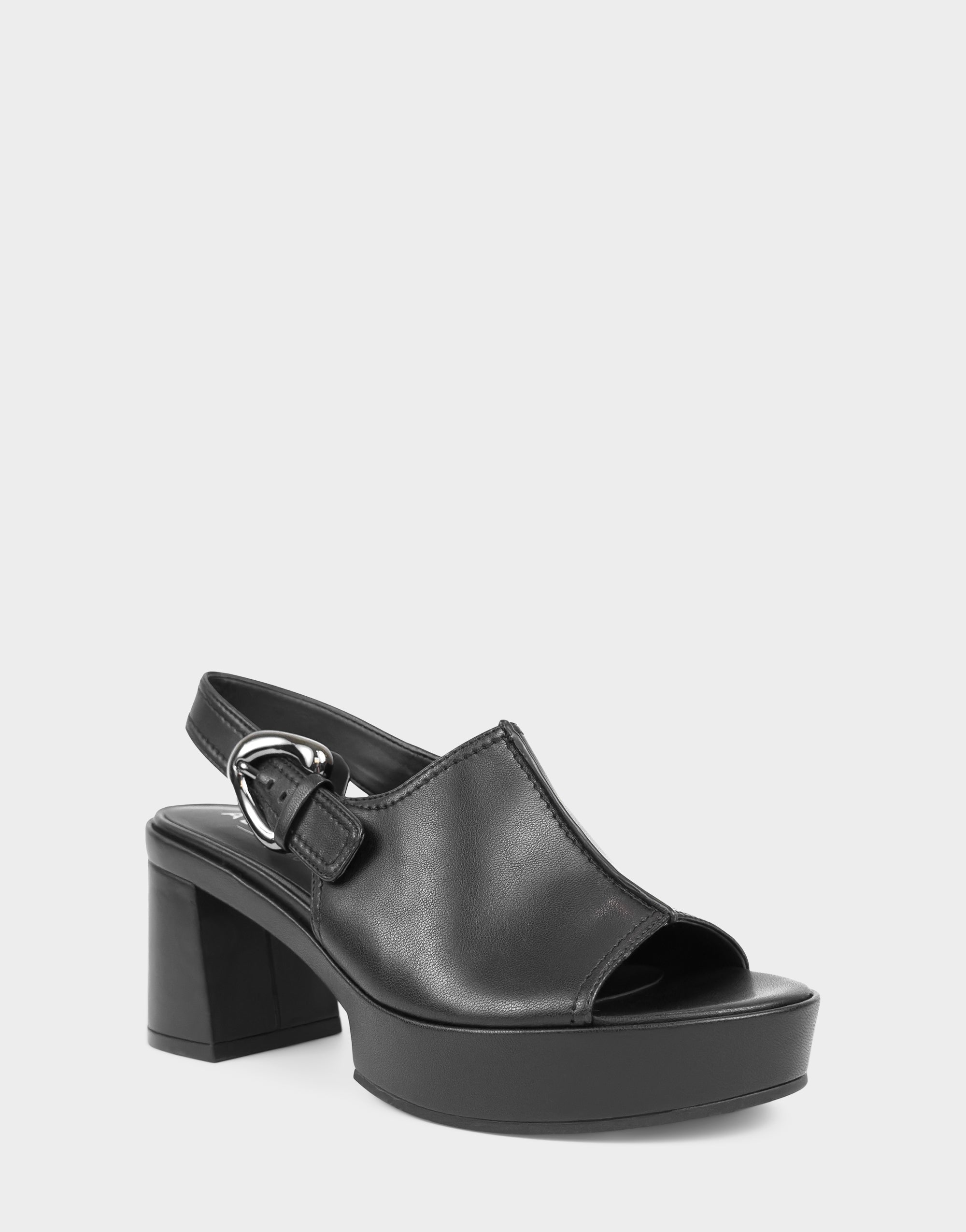 Women's Platform Sandal in Black Stretch – Aerosoles