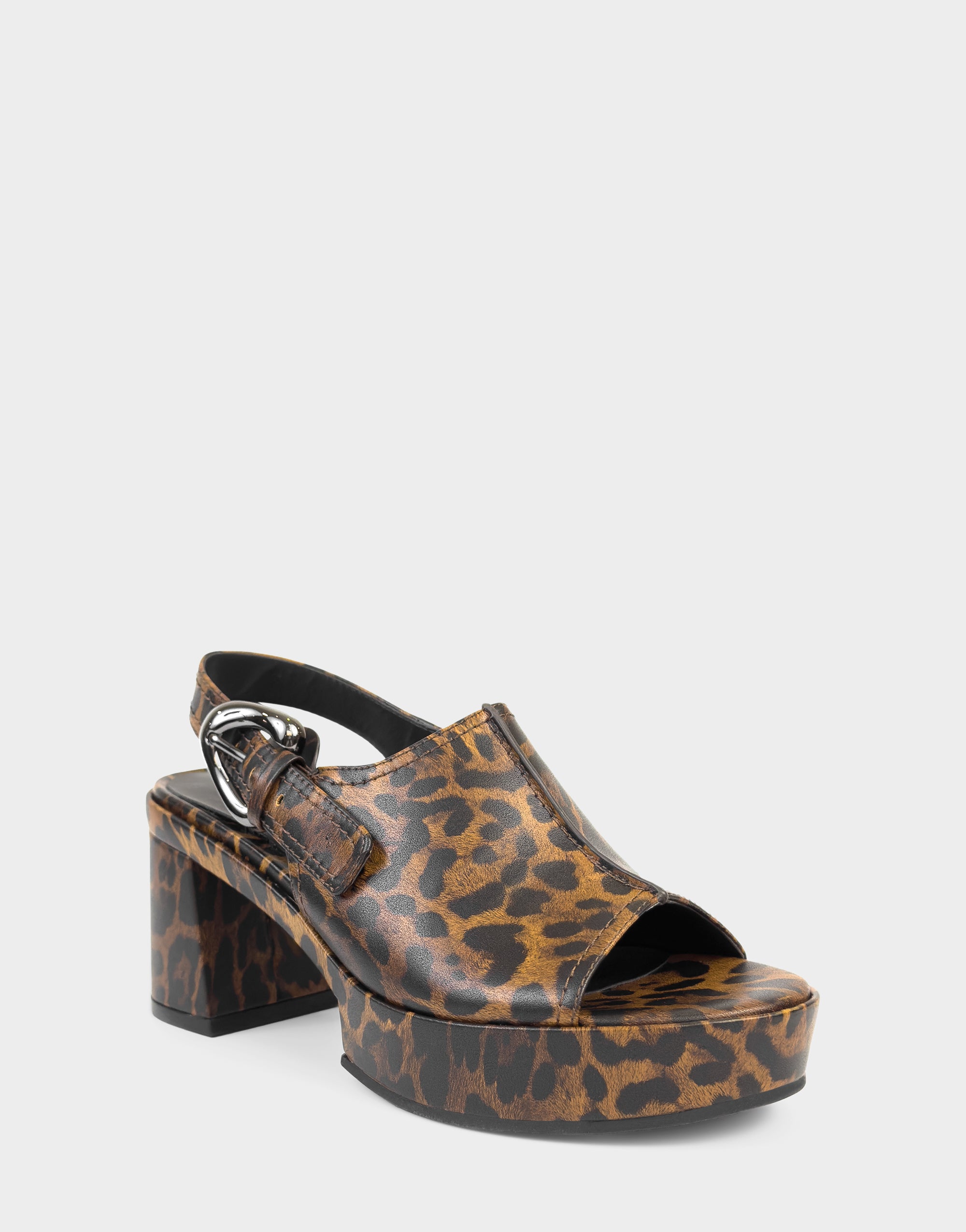 Women's Platform Sandal in Leopard Print Faux Leather – Aerosoles