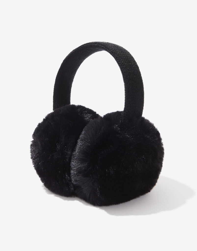 Plush Faux Fur Ear Muffs Aerosoles