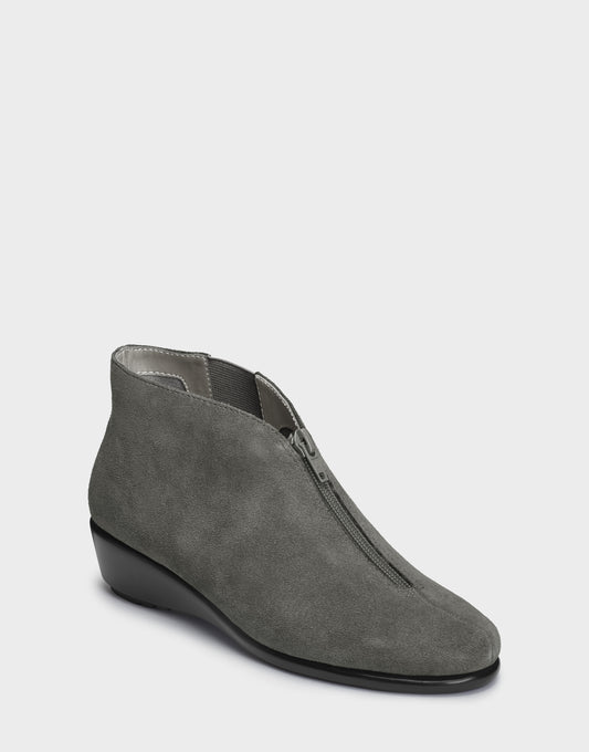Women's Ankle Boot in Dark Grey