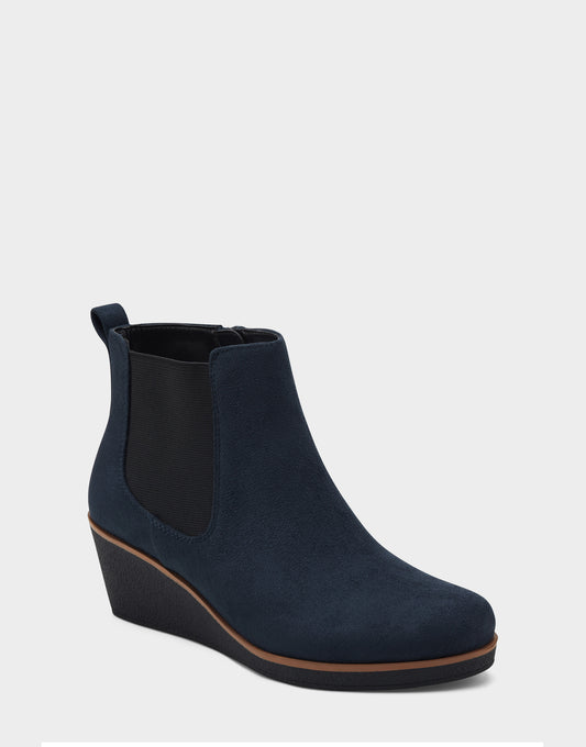 Women's Ankle Boot in Navy