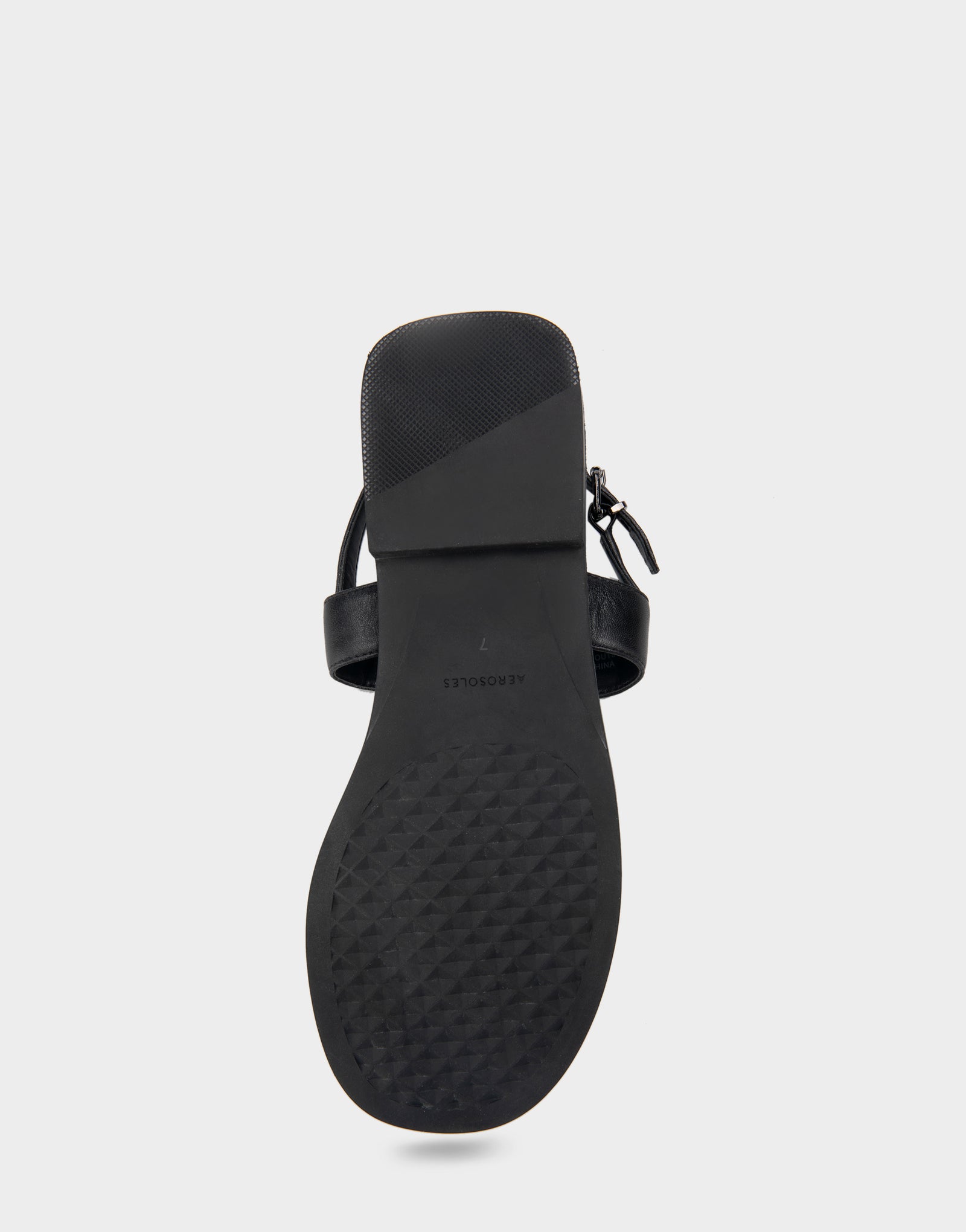 Women's Flat Sandal in Black