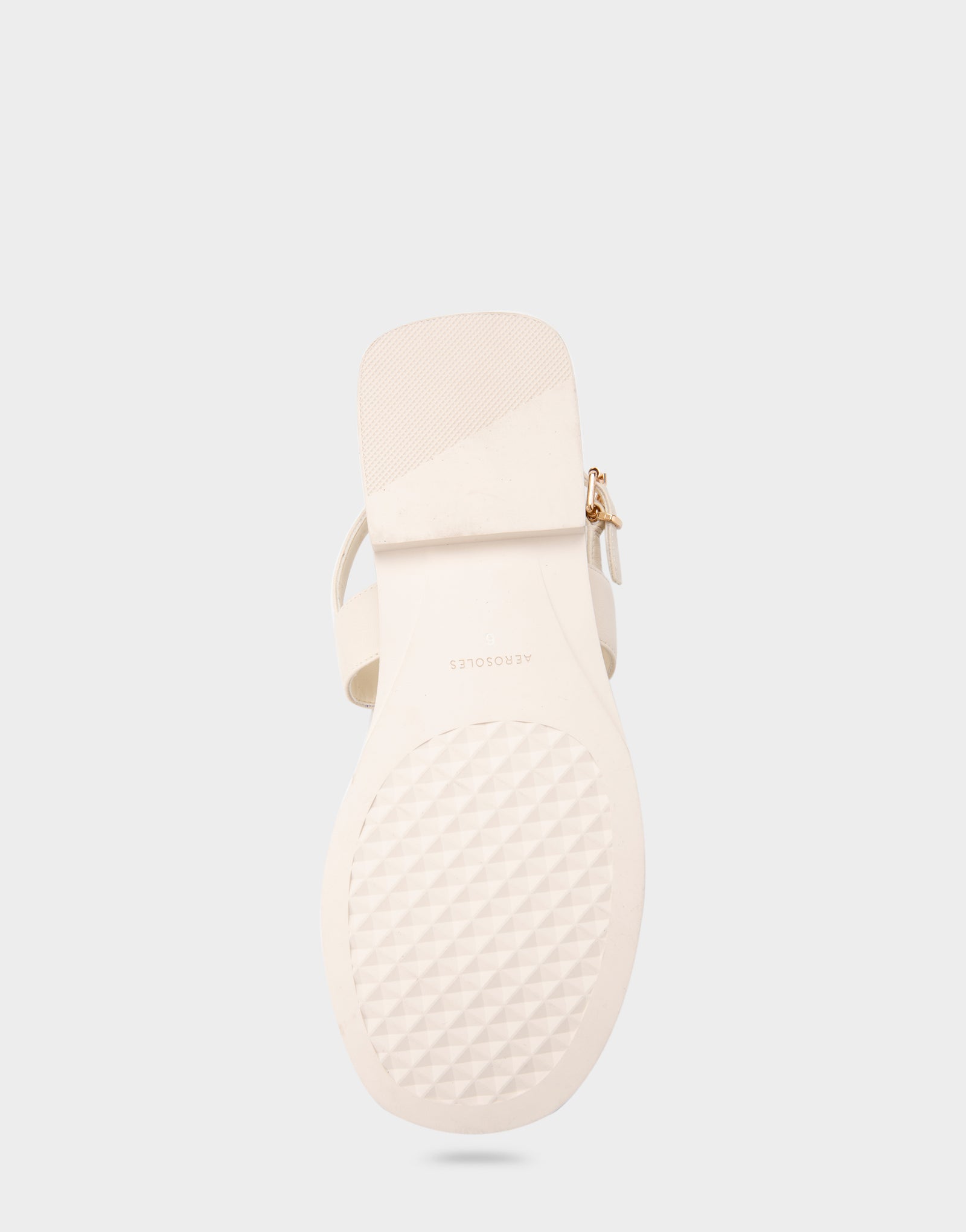 Women's Flat Sandal in White