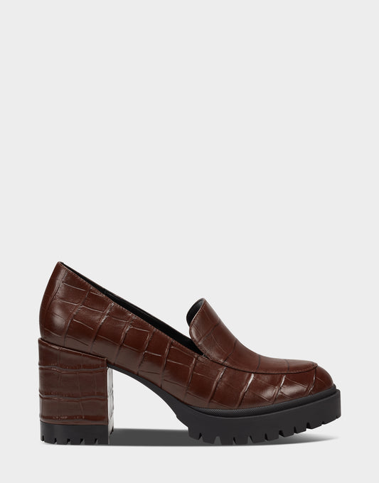 Women's Loafer in Brown
