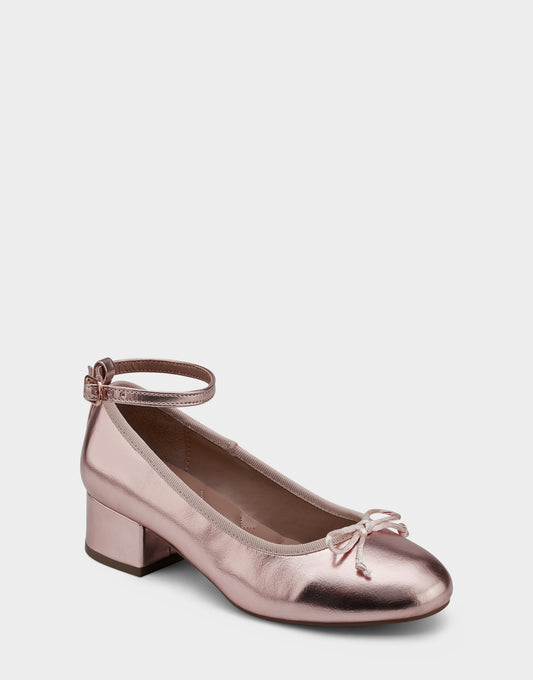 Girls Shoe in Rose Gold
