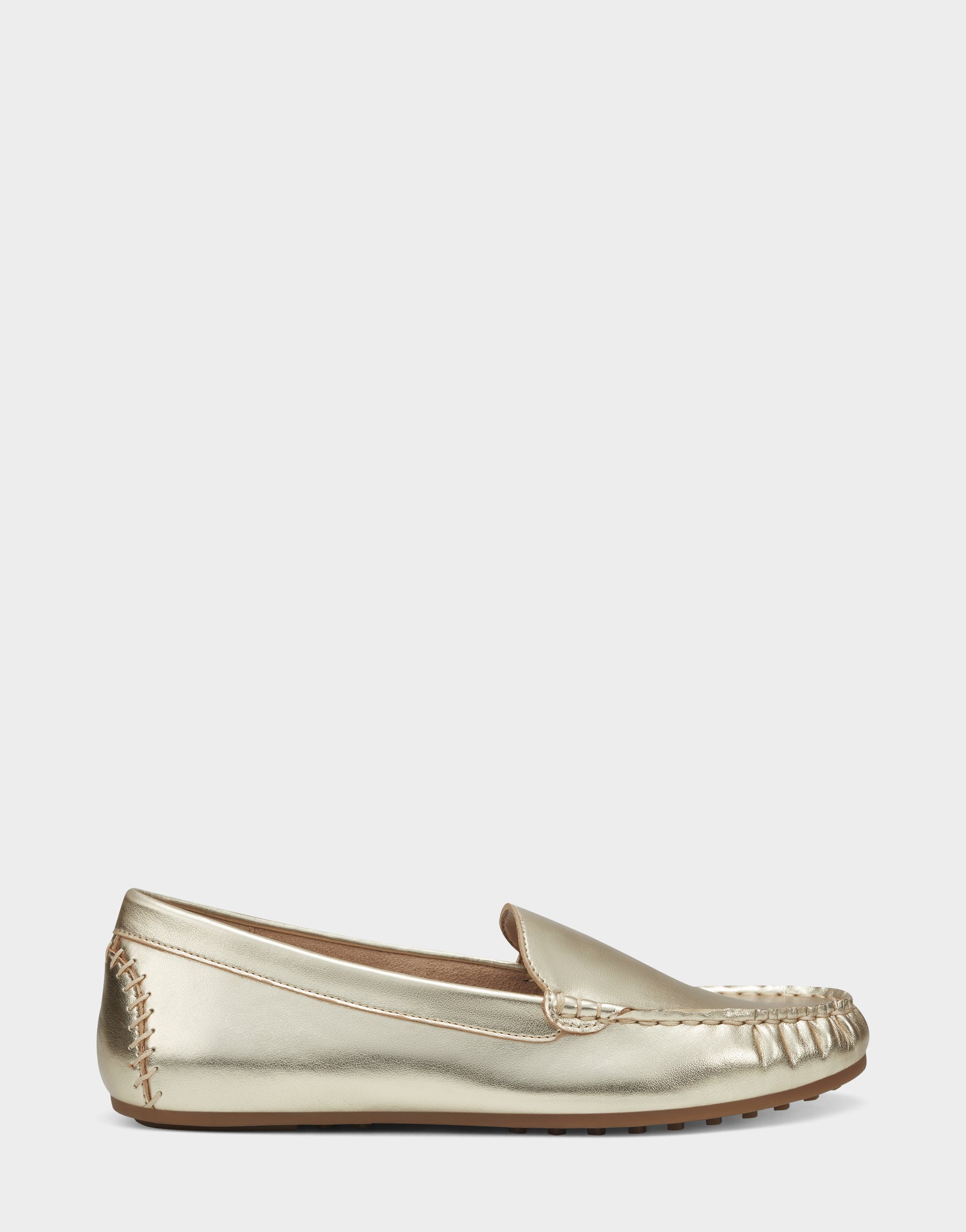 Women's Loafer in Gold